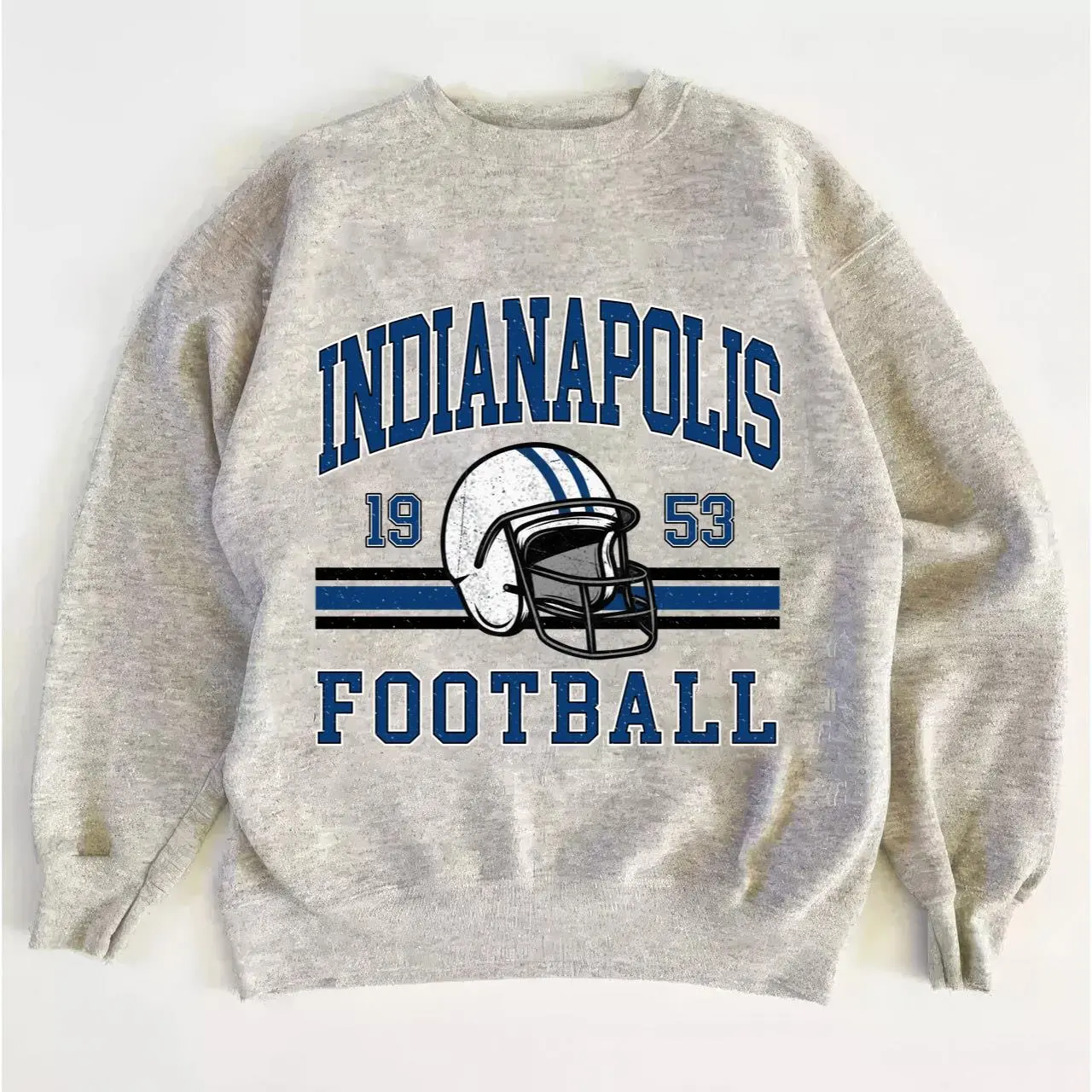 Colts 1953 Vintage Football Sweatshirt, Retro Indianapolis Crewneck, Classic Fan Gift