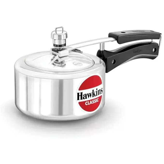 Hawkins 1.5 Litre Contura Pressure Cooker – Compact Instant Pot Style Cooker for Quick Meals