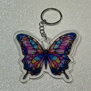 Butterfly keychain