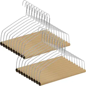 20 Sets Heavy Duty 18" Drapery Hangers with  10.5 Gauge Alloy Steel Wire for Heavy Items ()