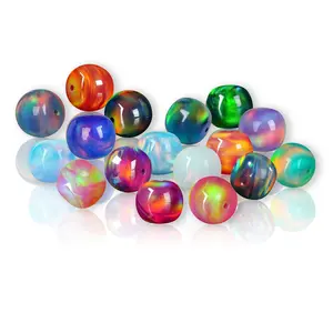11*12mm Tibetan vintage barrel cut sythentic lab-grown opal beads for diy bracelet