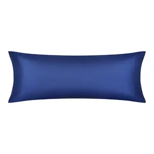 REGALWOVEN 1 Pcs Satin Pillow Cases for Hair and Skin Breathable, Cooling Pillow Covers with Envelope Closure, Gifts for Women Men Body (20"x54")