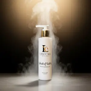 Last Call Skincare Splash of Bubbly Argan Cleansing Oil Lightweight Makeup Remover with Argan & Orange Peel Oils for Deep Pore Cleansing