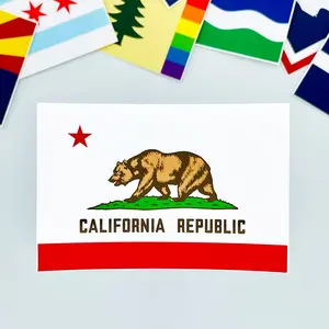California State Flag Sticker