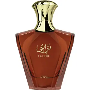 Afnan Turathi Brown Eau De Parfum Spray for Men – Bold & Invigorating Fragrance, 90ml (3 oz)
