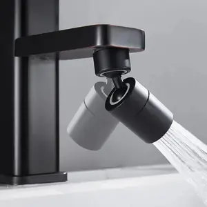 360° Rotating Faucet Aerator for Kitchen Sink, Dual Mode Anti Splash Faucet Sprayer Head with Water Saving Filter & Installation Tool, Abs, 1 Water Faucet Aerator