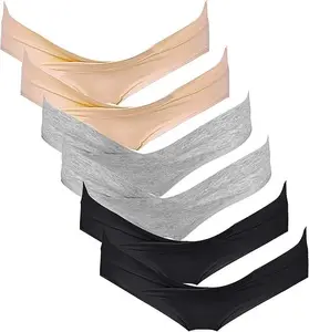 6 Packs Maternity Underwear | Pregnancy Postpartum Panties | Under the Bump Bikinis