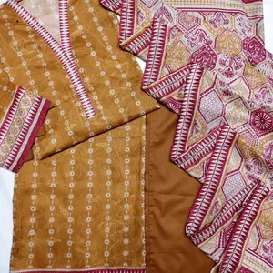 Premium Lawn three piece lawn Pakistani casual wear suit