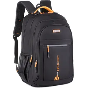 Unisex Waterproof Durable 16-in Laptop Backpack, 36-55L Large Capacity Oxford Cloth Bag for College Students, Travel & Daily Use, Waterproof Backpack, Laptop Bags