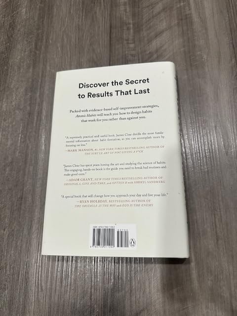 Atomic Habits: An Easy & Proven Way to Build Good Habits & Break Bad Ones