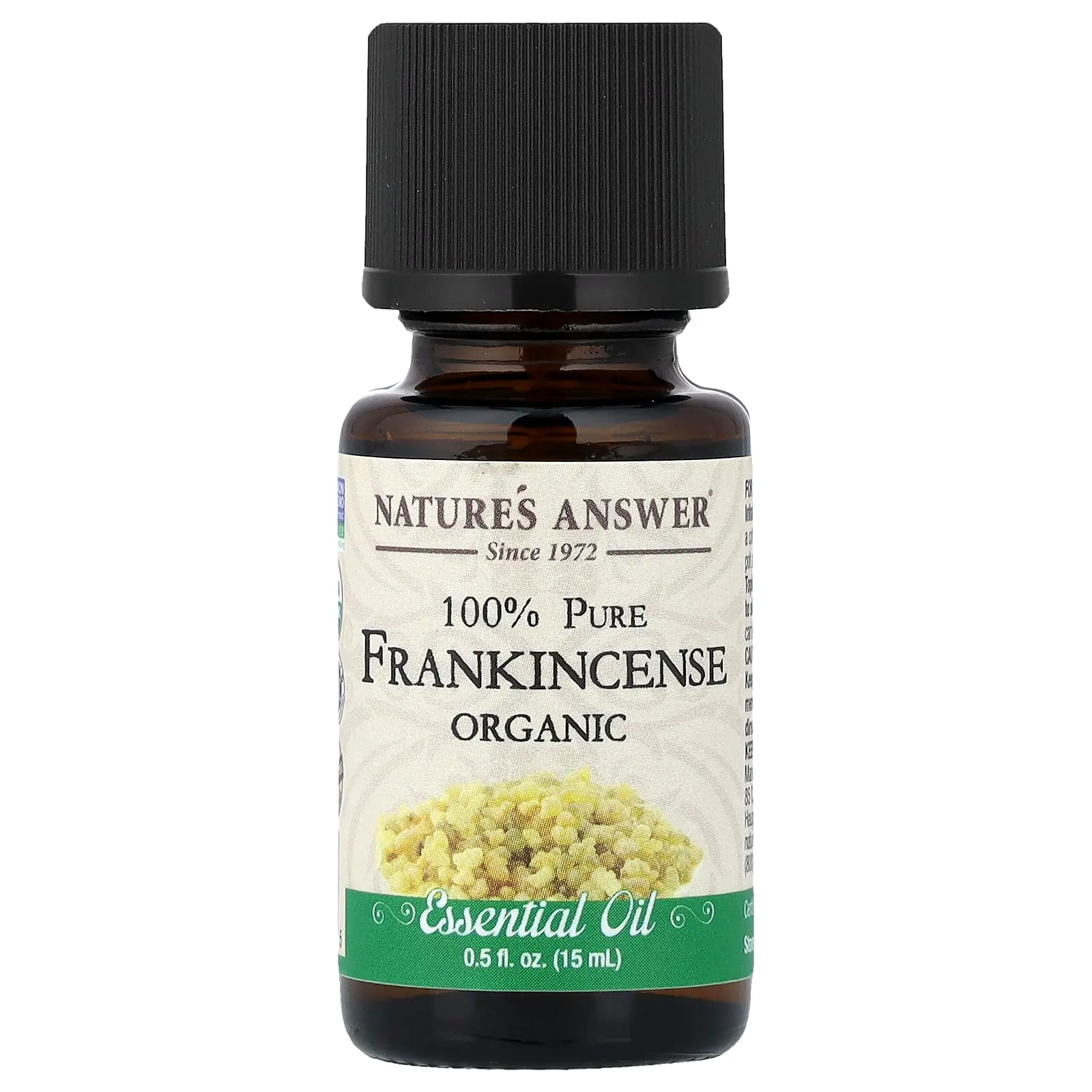 Nature's Answer 100% Pure Organic Essential Oil, Frankincense, 0.5 fl oz (15 ml)