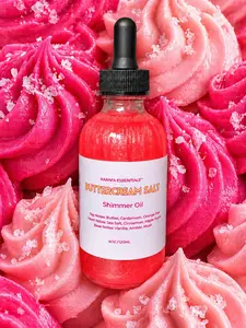 Buttercream Salt Moisturizing Shimmer Body Oil Cardamom Orange Peel Amber Musk Butter Cinnamon Maple Sugar Vanilla Sea Salt by Karafa Essentials