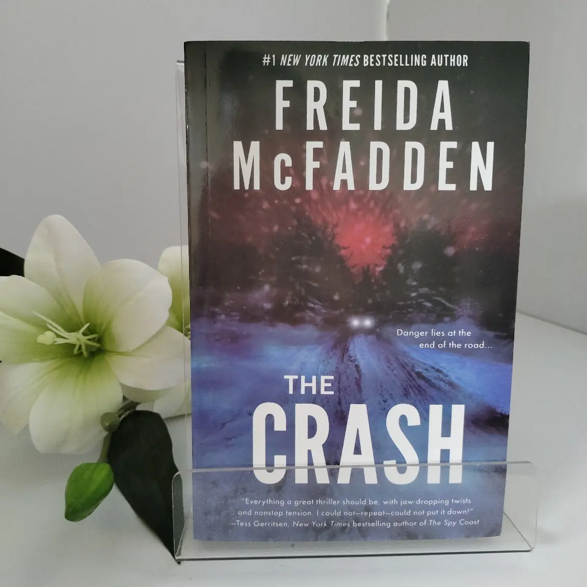 The Crash by Freida Mcfadden, New York Times Bestselling Author, English Edition Horror Thriller Novel, Authentic Copy, Must-Read Suspense Book