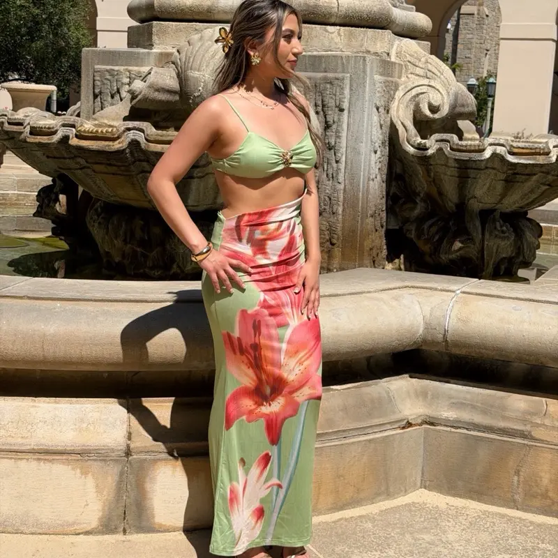 Mia Floral Maxi Dress