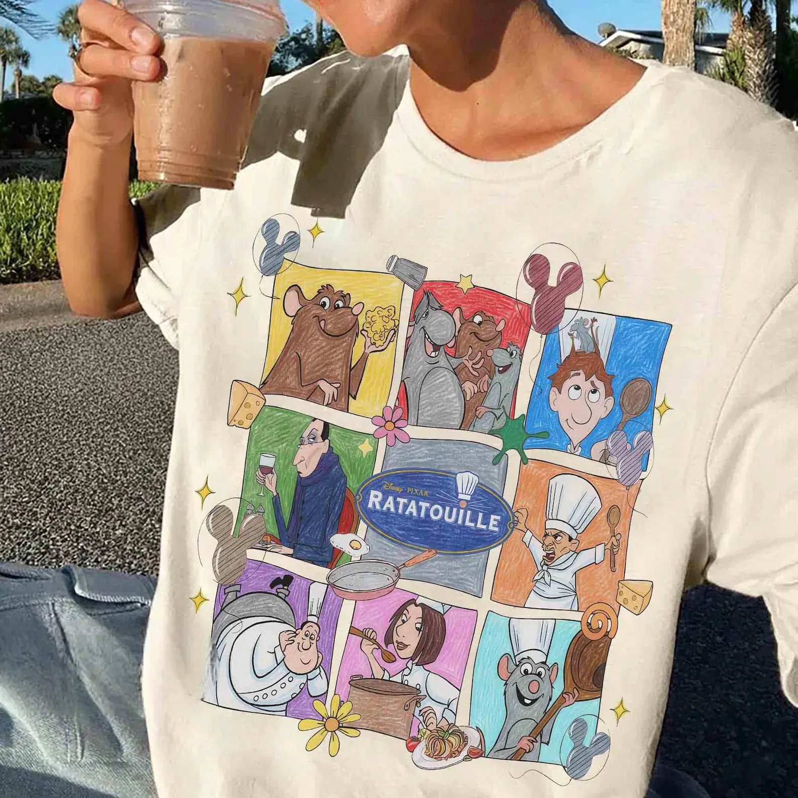 WDW Ratatouille Movie Retro Shirt, Remy Mouse & Linguini Tee, Any One Can Cook, Mickey Balloon tee, WDW Villains tee, WDW Trip
