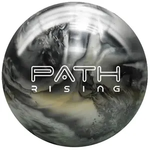 Pyramid Path Rising Pearl Bowling Ball (Black/Silver)