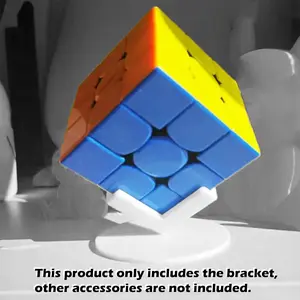 1pc, cube stand, cube display base, home display item, suitable for 2X2, 3X3, 4X4, 5X5 cubes, suitable for display in living room, bedroom, and office, it is an ideal gift for cube enthusiasts