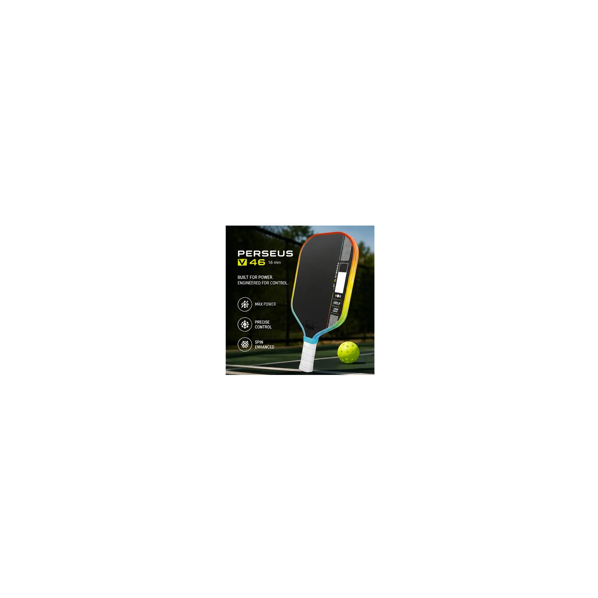 Ben Johns Perseus Pro IV 16mm Pickleball Paddle