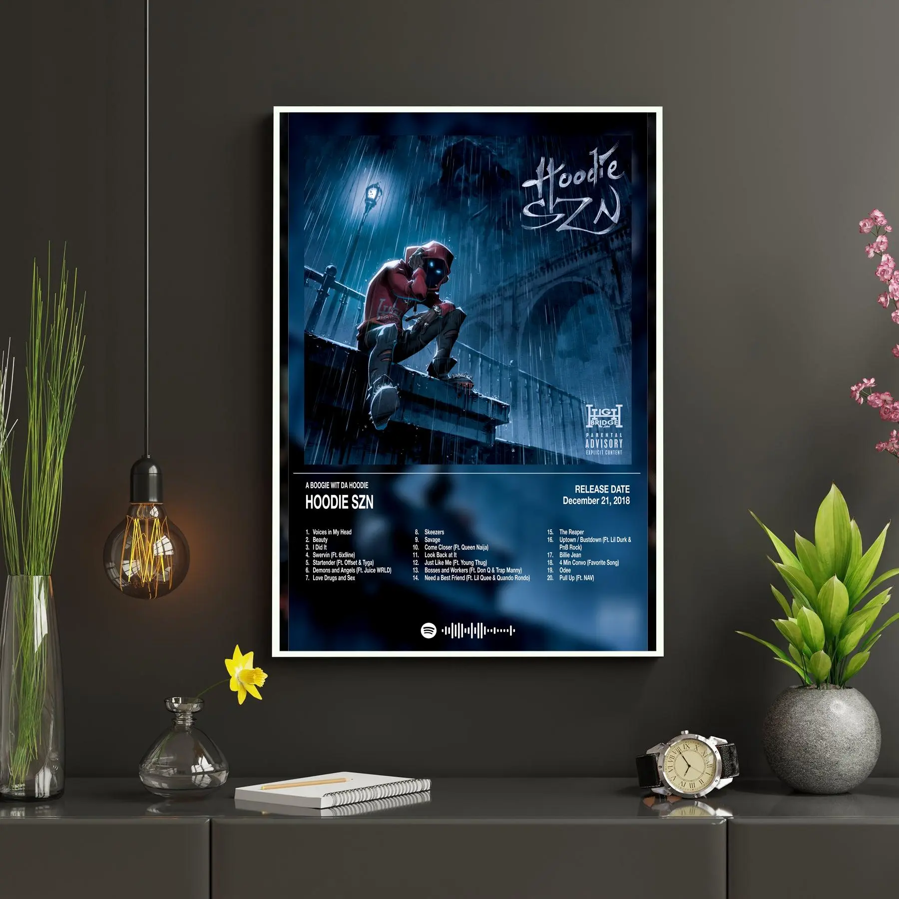 A Boogie Wit Da Hoodie Hoodie Szn A Boogie Wall Art Poster- NO FRAME