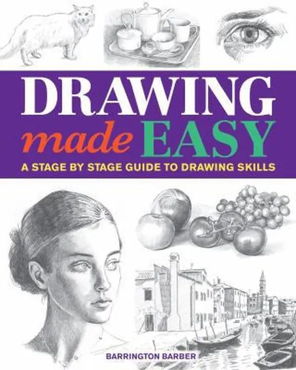 Used Sketch Art Book - Good, Like New, Fully Illustrated, User-Friendly Stage-by-Stage Drawing Skills Guide by Barrington Barber (Softcover, 127pp, Encourages Practice, English) - Humanities & Social Sciences History & Culture Book