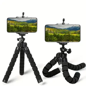 Mini Octopus Design Tripod, 1 Count Portable Adjustable Phone & Camera Tripod, Light and Convenient, Selfie Tripod for Photography & Video Recording, Adjustable Tripod Stand