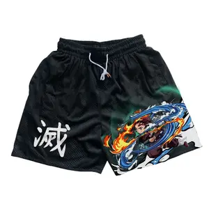 Demon Slayer Tanjiro Corp Gym Shorts Athletic Summer Shorts
