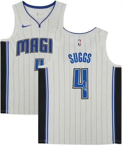 Jalen Suggs Orlando Magic Autographed Nike White Association Swingman Jersey - Fanatics Authentic Certified
