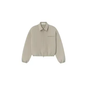 Bonded Canvas Zip-Up Jacket "Timber" 202SP258061F