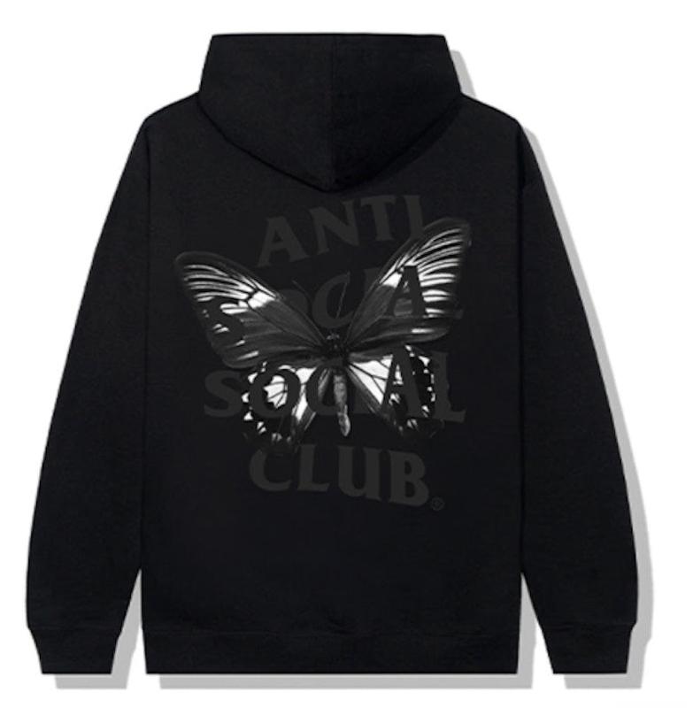 Anti Social Social Club Hidden Sky Hoodie Black (men) by StockX