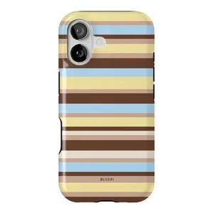Paradise Striped Phone case, Protective Cover For iPhone 17 Pro Max 16 15 14 13 12 11, Gift For FansGifts for anime lovers