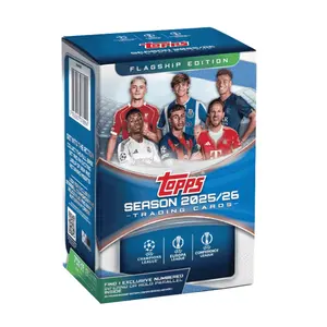 2025/26 Topps UEFA Club Competitions Soccer Value Box