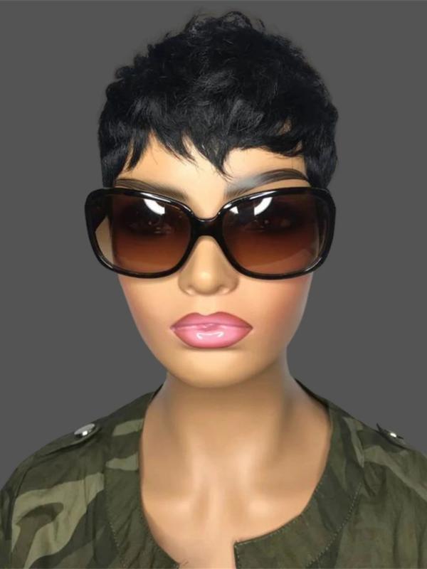 Short Pixie Cut Wigs Pixie Wig Black 99J 30# 4# Color Short Wigs for Women Short Curly Glueless Bob Wig Halloween Party Short Pixie Cut Wigs Pixie Wig Black 99J 30# 4# Color Short Wigs for Women Short Curly Glueless Bob Wig Halloween Party