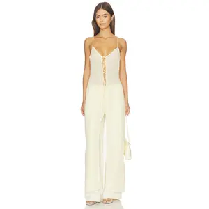LIONESS Dune Maxi Dress in Lemontini