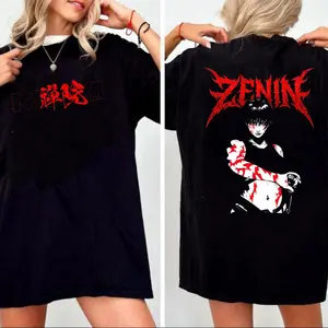 Maki Zenin Anime Warrior Sweatshirt, Dark Aesthetic Streetwear Shirt, Zenin Jujutsu Kaisen Hoodie, Unisex Sweater Pullover Tee