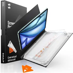 2 Pack Screen Protector for iPad Air 13 Inch M3/M2 (2025/2024),  Clarity, 9H Tempered Glass Film, Scratch Resistant, Easy Installation, Bubble Free