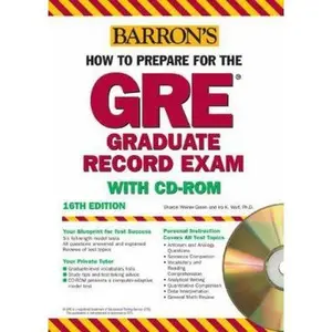 USED-Barron's How To Prepare For The Gre: Graduate Record Examination 2005-2006 edition by Sharon Weiner Green M.A. (Paperback)