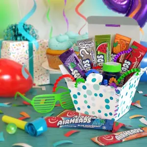 Airheads Candy Bars, Variety Bulk Box, Chewy Full Size Fruit Taffy, Gifts, Holiday, Parties, Concessions, Pantry, Non Melting, Party, 60 Individually Wrapped Full Size Bars Snack Bonbon Sweet Cherry Candies Watermelon Strawberry Blueberry