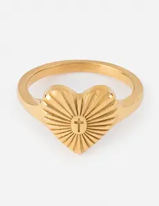 Radiant Heart Ring