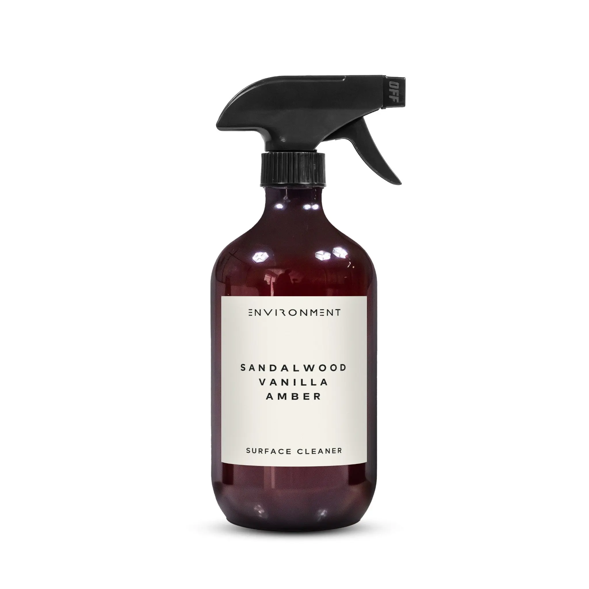 ENVIRONMENT Inspired by 5-Star Hotels HCS Surface Cleaner, 16oz Luxury Surface Cleaner (Sandalwood | Vanilla | Amber) Home Essentials, Scented Cleaning Products, Vegan & Cruelty-Free