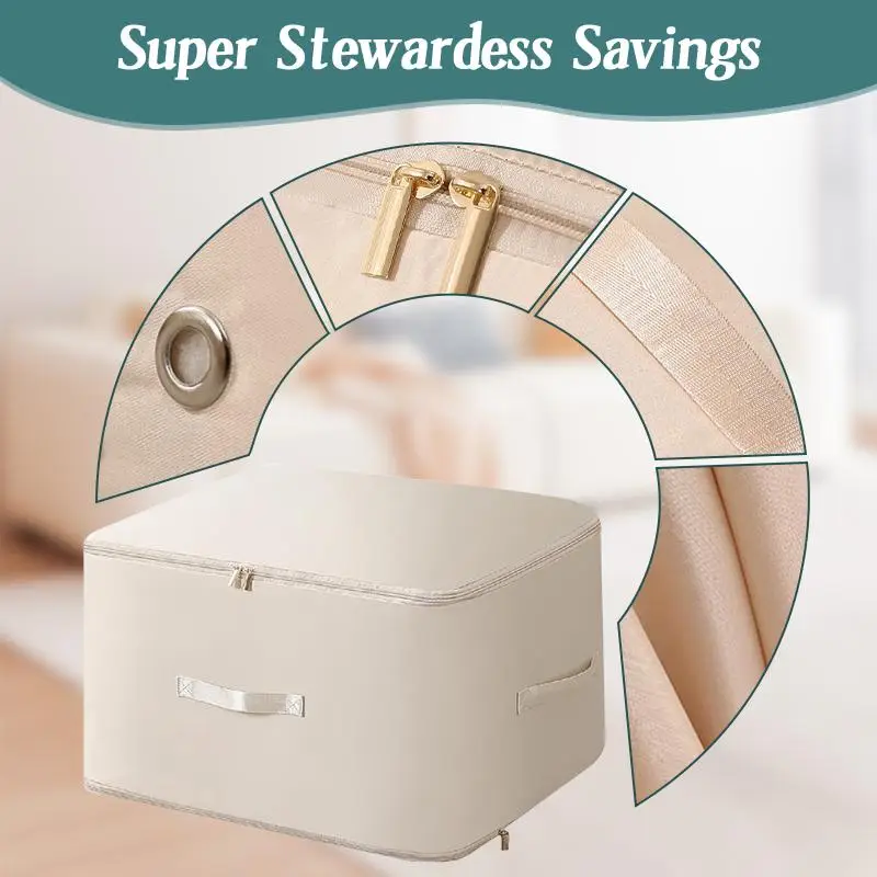 Ultra Space-Saving Self-Compression Storage Bags – Heavy-Duty Moving & Travel Organizer Tote for Clothes, Comforters, and Blankets – Closet Storage So