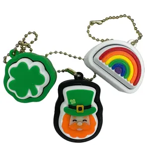 St. Patrick's Day Fidget Clicker Set of 3: Leprechaun, Shamrock, Rainbow- Irish, Ireland, St Paddy’s, must have toy