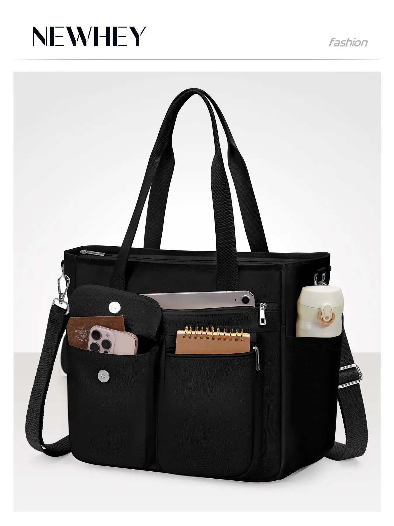 Canvas Tote Bags for Women, Large Work Teacher Tote Bag, Waterproof Anti-Theft Crossbody Bag, Casual College Travel Backpack, Commuter Mom Bag, Casual Fashion Bag, Fashionable Casual Bag, Daily Commuter Bag