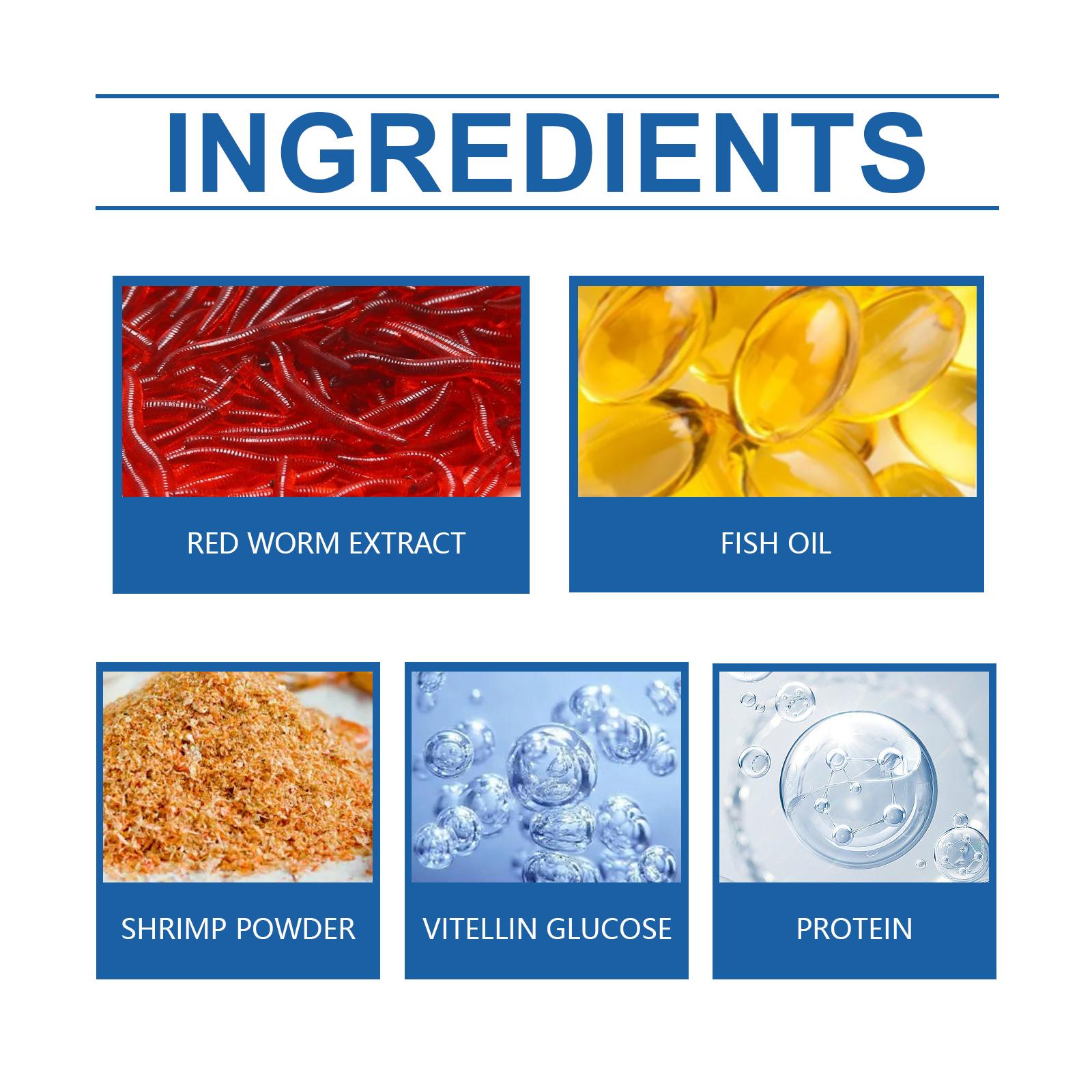 2PCS HozoneX Bloodworm Fishing Bait Attractant — Bloodworm Formula Feeding Stimulant Additive for Wild Fishing Fish Lure & Attractor