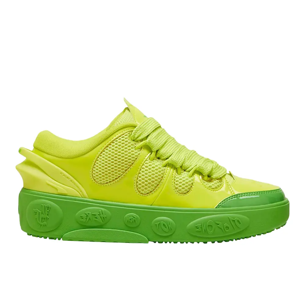 PUMA Mens La Francé Assist Lace Up Sneakers Shoes Casual - Green
