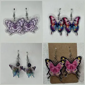Butterfly earrings