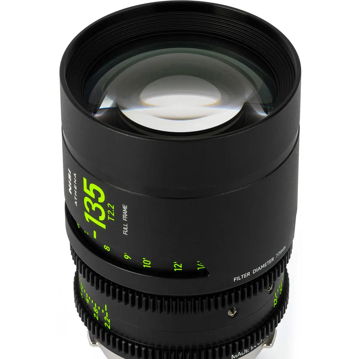 NiSi ATHENA PRIME 135mm T2.2 Cine Lens with Filter Holder, Sony E