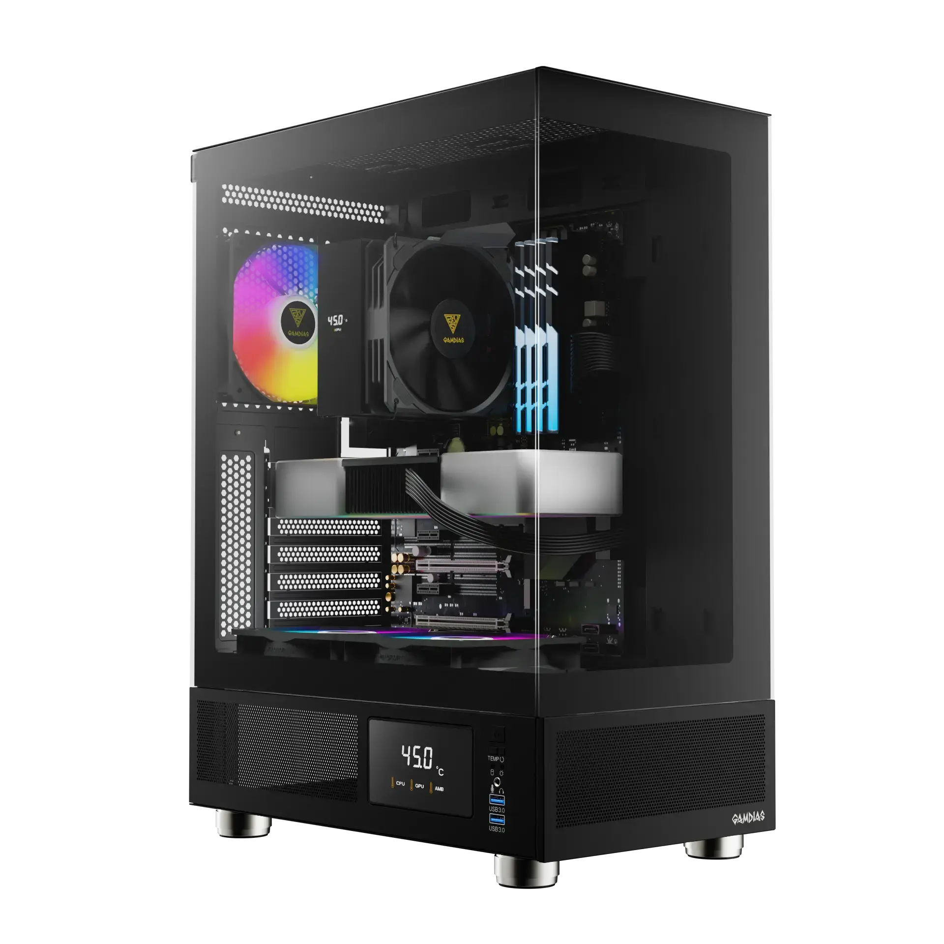 Legendary BitCrate Nebula Mark XI | Core Ultra 9 285K + RX 9070 XT Pulse | 32GB 4TB NVMe