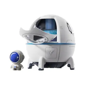 Portable Mini Capsule Humidifier - USB-Powered, Rechargeable, Ambient Lighting, Adjustable Mist Output, for Home Desktop & Ambient Lighting Car, Ideal Gift Choice