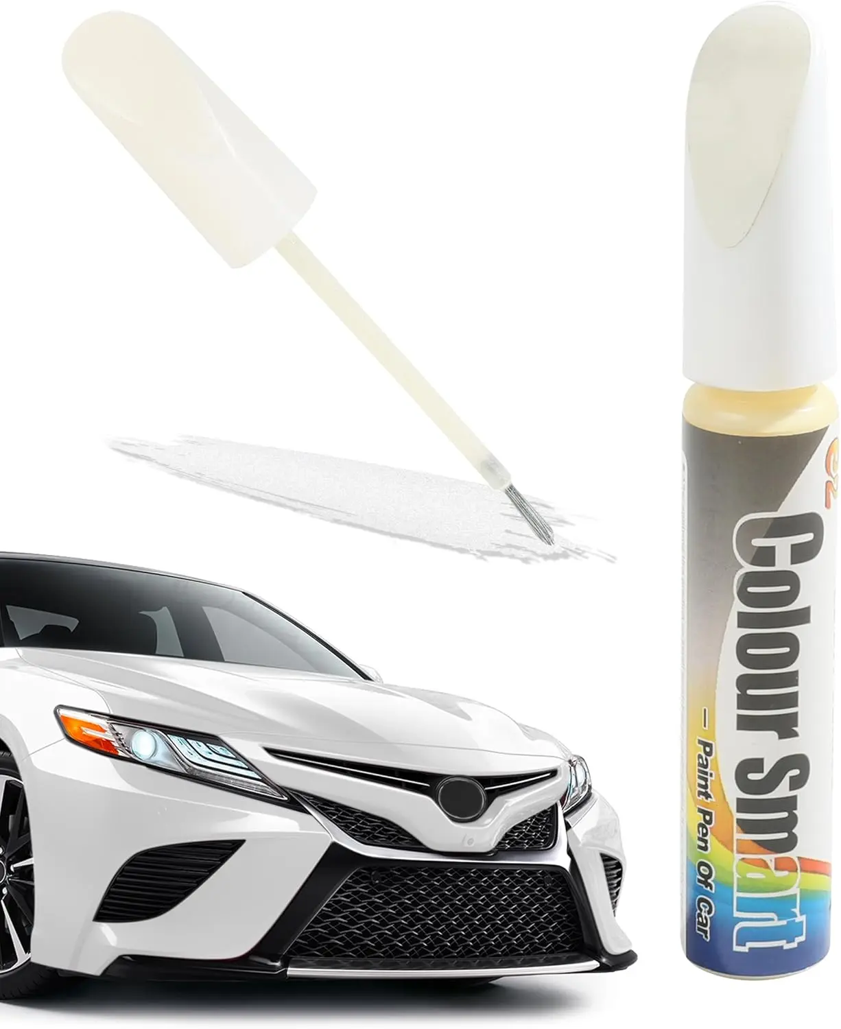 AUTO Touch Up Paint Pen,Car Paint Pen,Car Paint Scratch Repair,Car Accessories Car Scratch Remover Pen,Car Touch Up Paint,Car Paint Scratch Repair,Paint Pen for Cars Paint Scratch Repair (White)