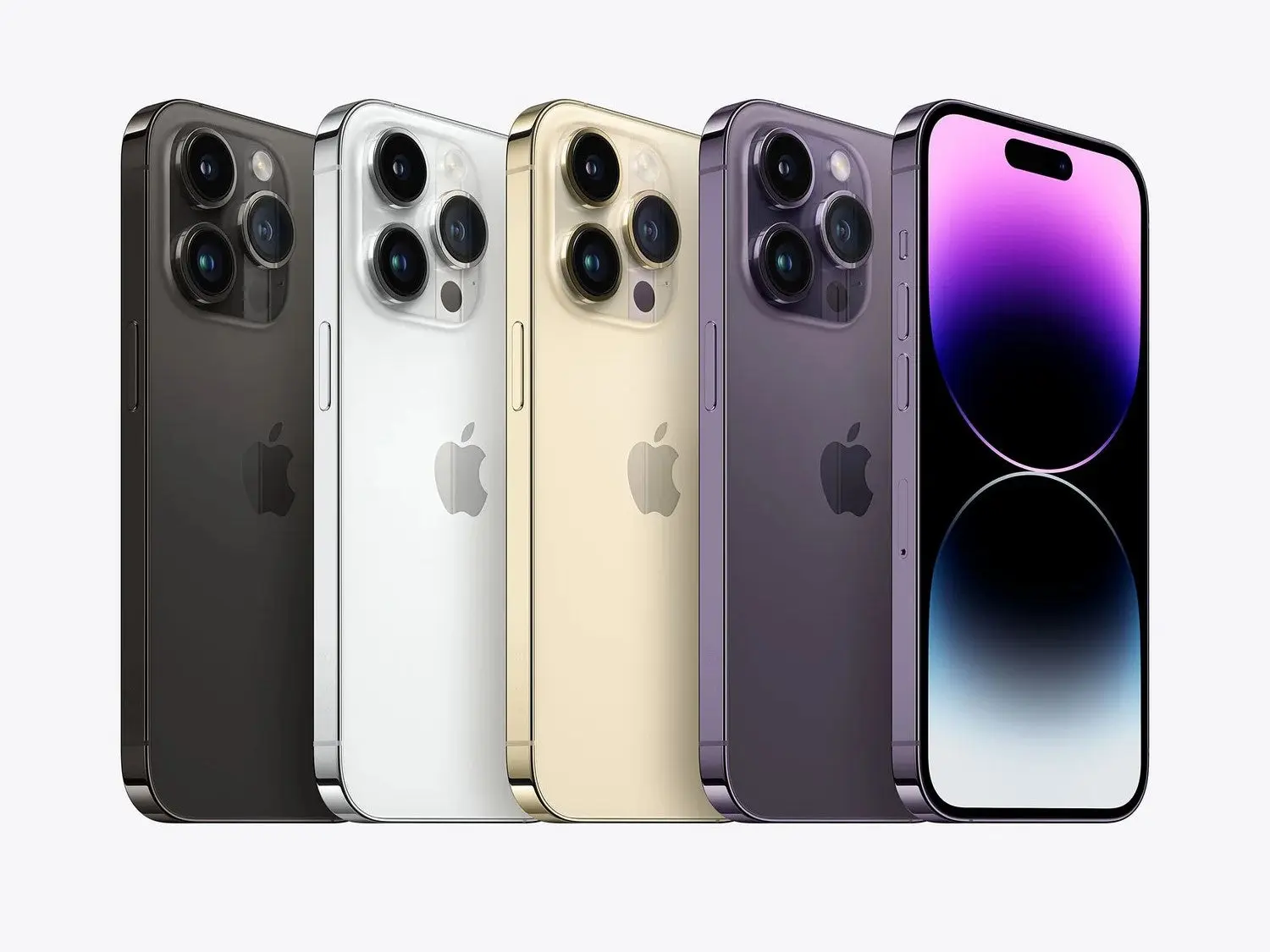 Refurbished Good Apple iPhone 14 Pro Unlocked A2650 All Colors With 1 Year Warranty Scratch and Dent